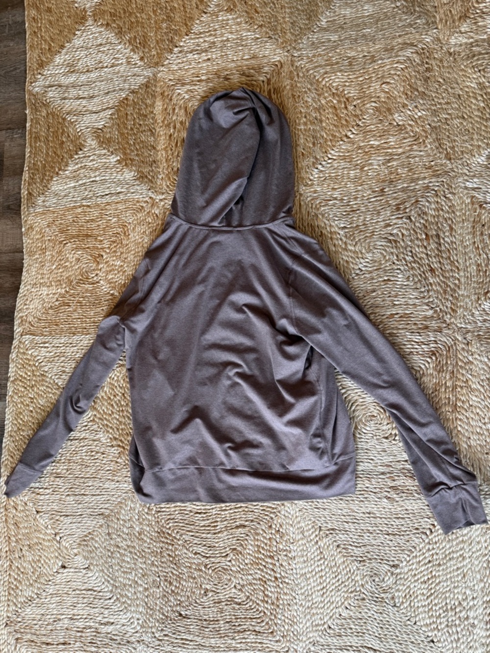 Brown Vuori halo performance hoodie - Picture 3 of 6